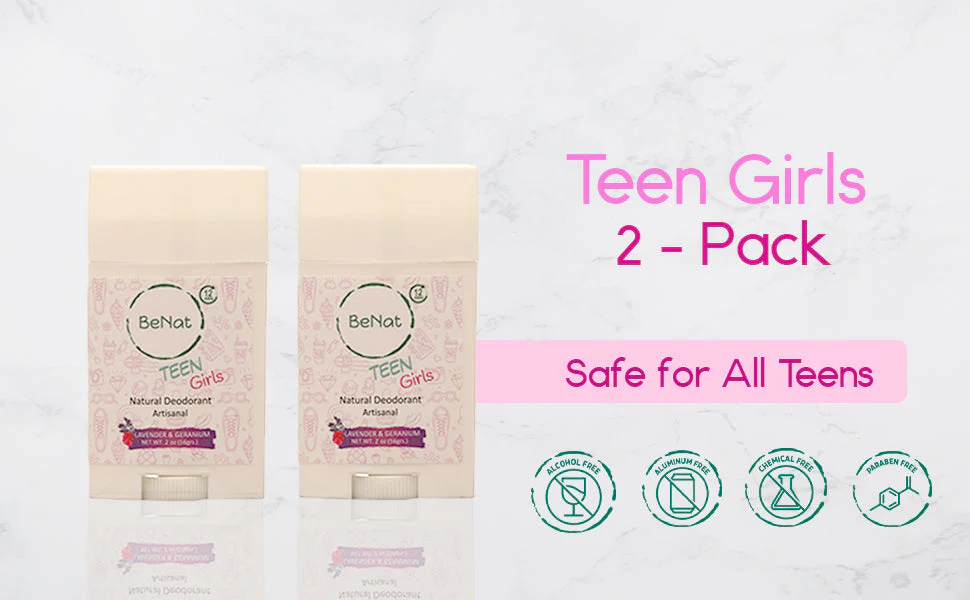 2-Pack all-Natural Deodorants for Kids & Teens - Image 3