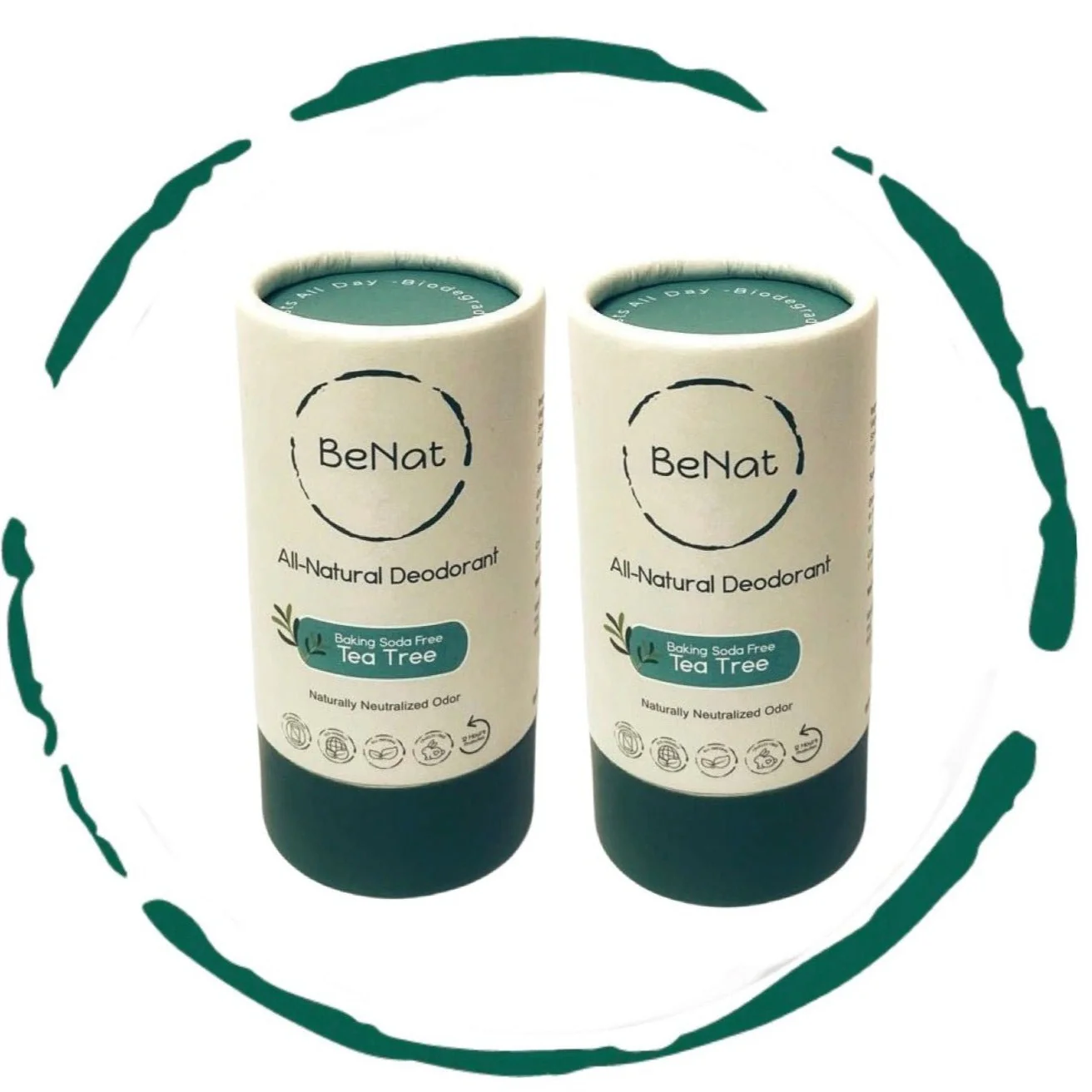 2-Pack All-Natural, Plastic-Free Deodorants - Image 4