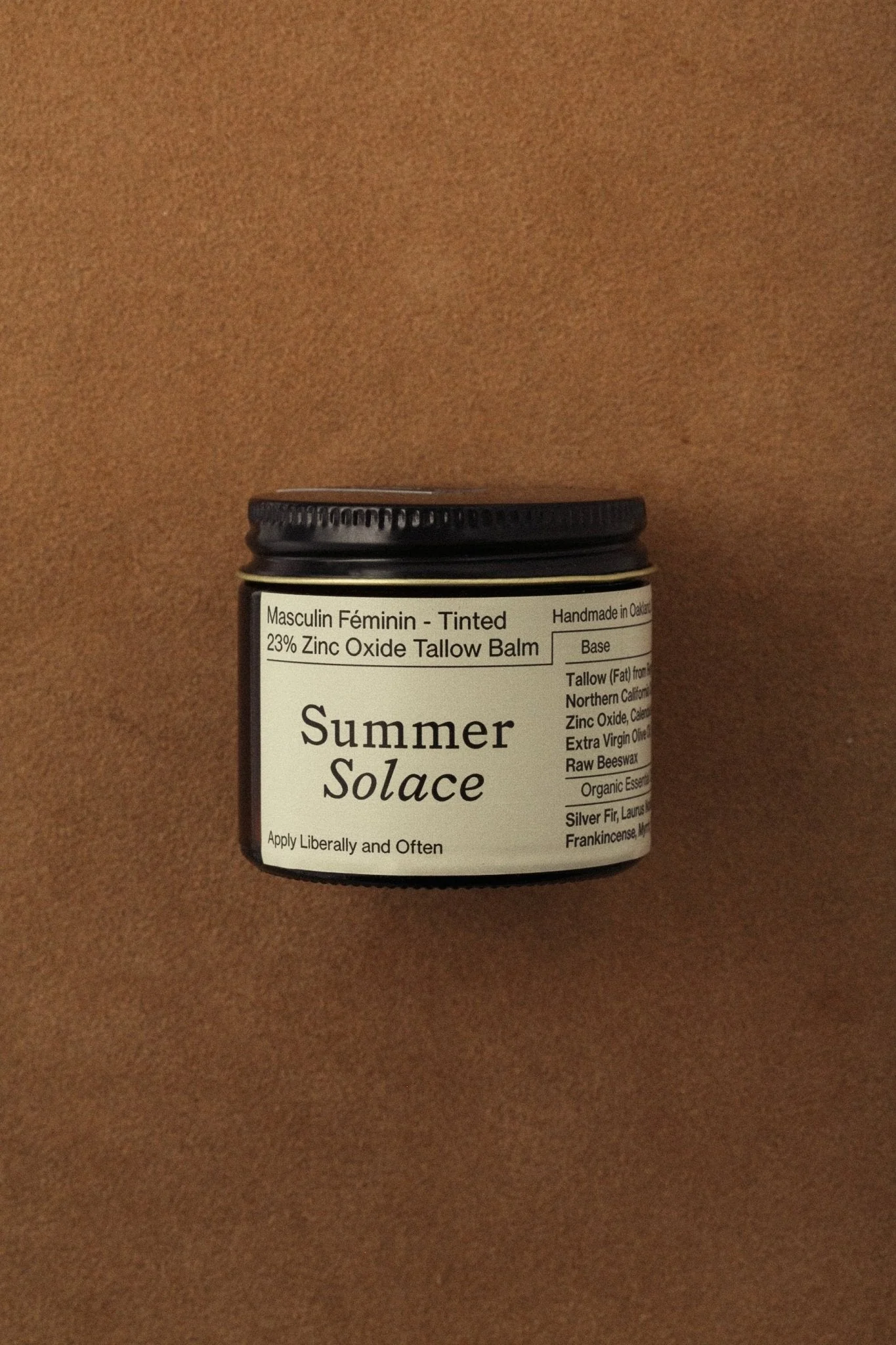 23% Non-Nano Zinc Tinted Tallow Balm | Scented - Image 4