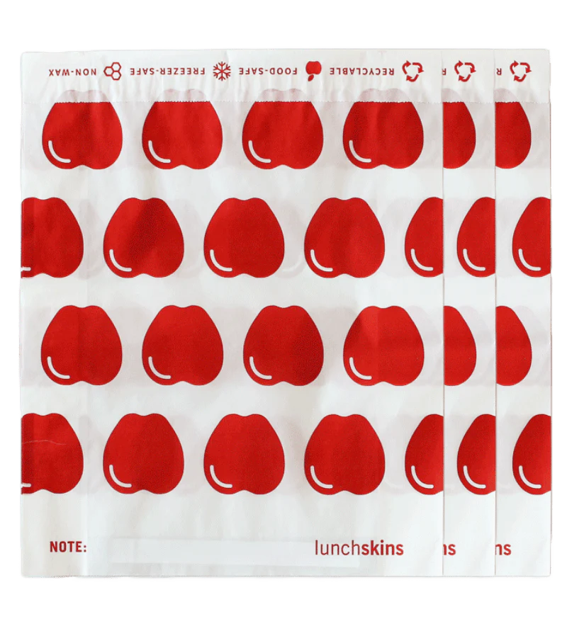 500 Self-Sealing Sandwich Bags - Apple - Image 2