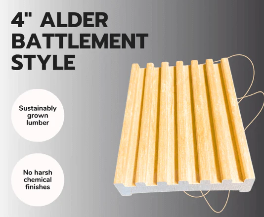 Alder Battlement Soap Dish 4" - Image 3