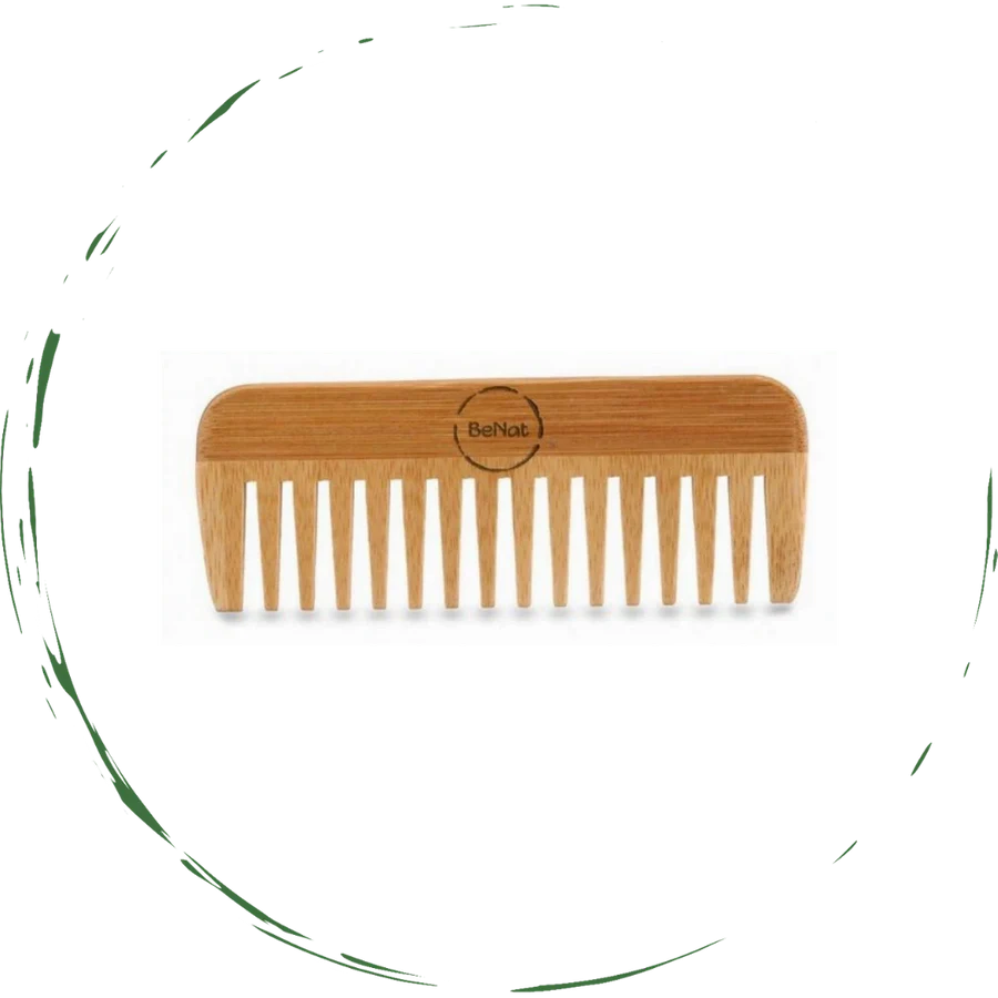 All-Natural Bamboo Hair Comb - Image 8