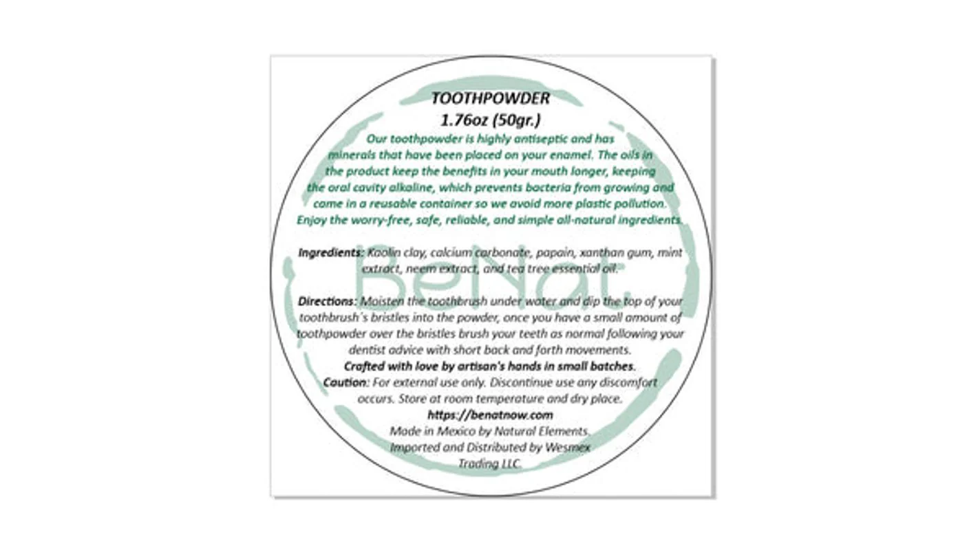All-Natural Tooth Powder. Eco-Friendly. - Image 8