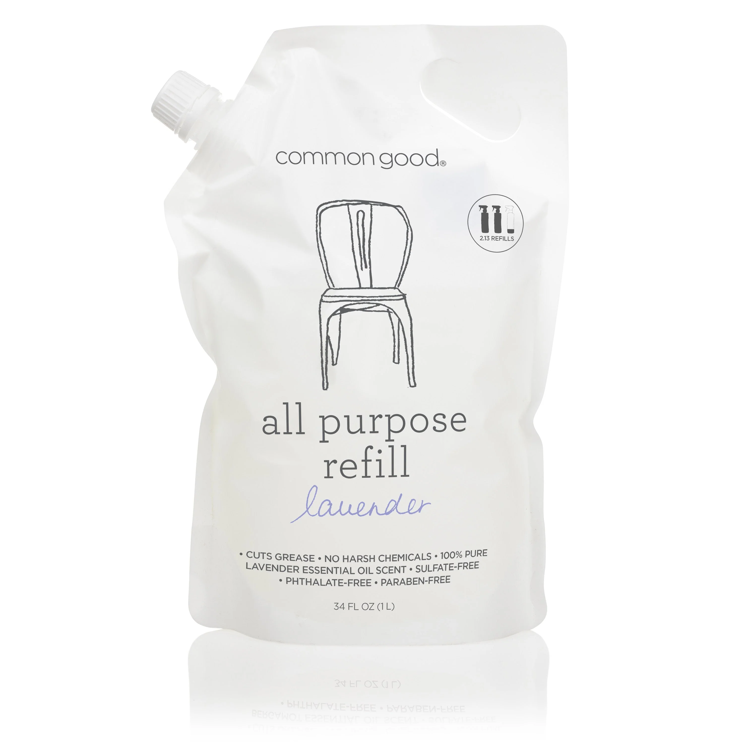 All Purpose Cleaner Refill Pouch, 34 Fl Oz - Image 3