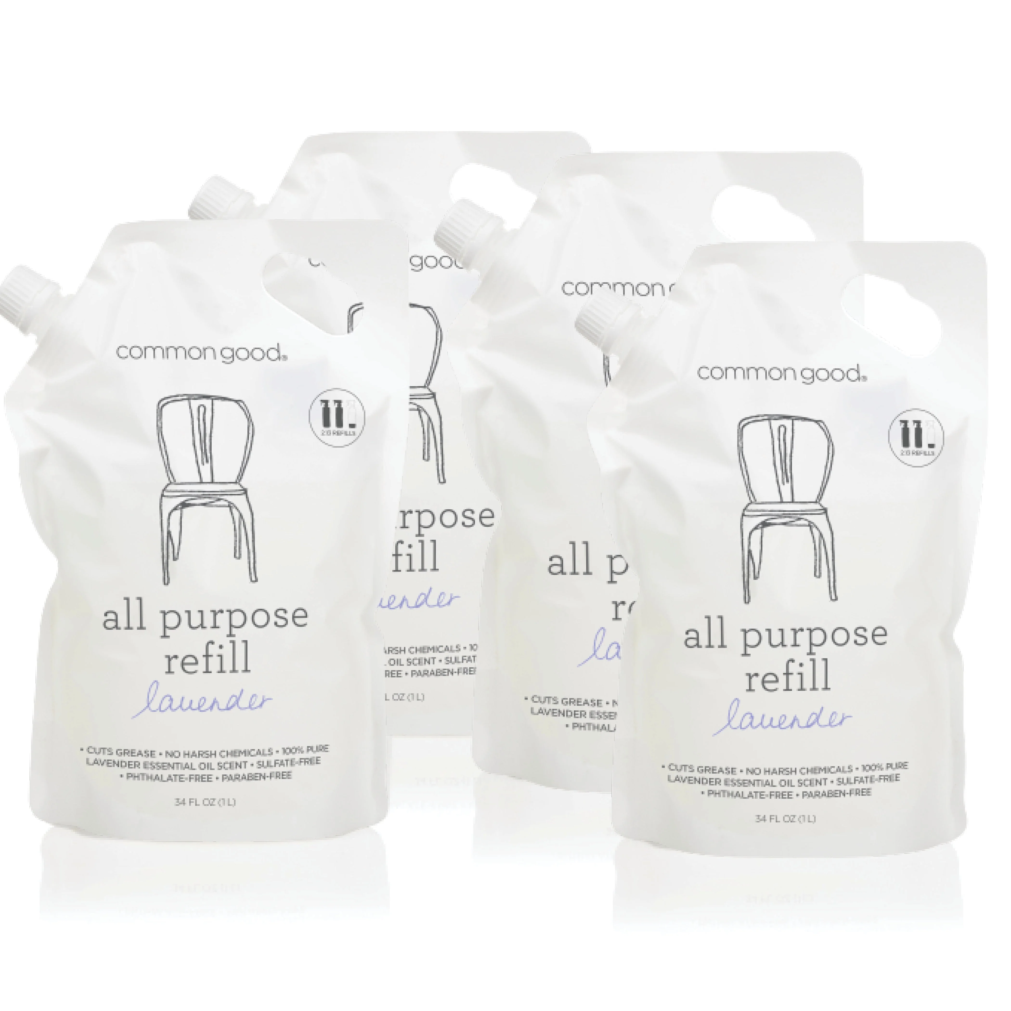 All Purpose Cleaner Refill Pouch, 34 Fl Oz - Image 9
