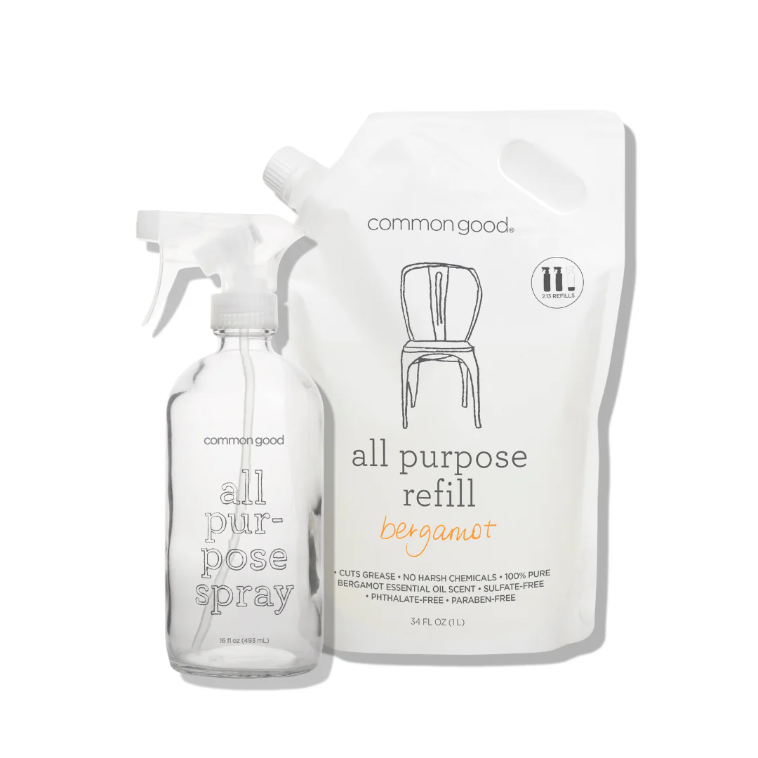 All Purpose Cleaner Refill Pouch and Glass Bottle Set - Image 7