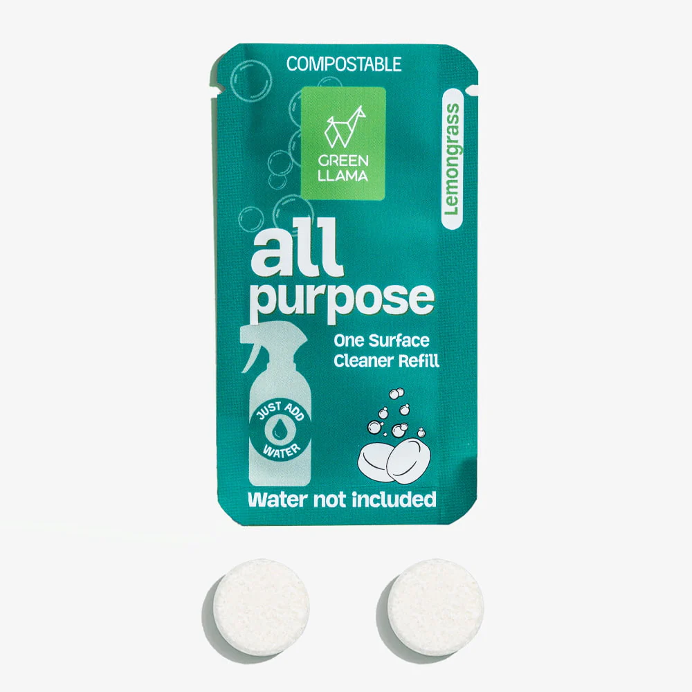 All-Purpose Spray Glass Bottle Cleaning Kit with Lemongrass Essential Oil - Image 6