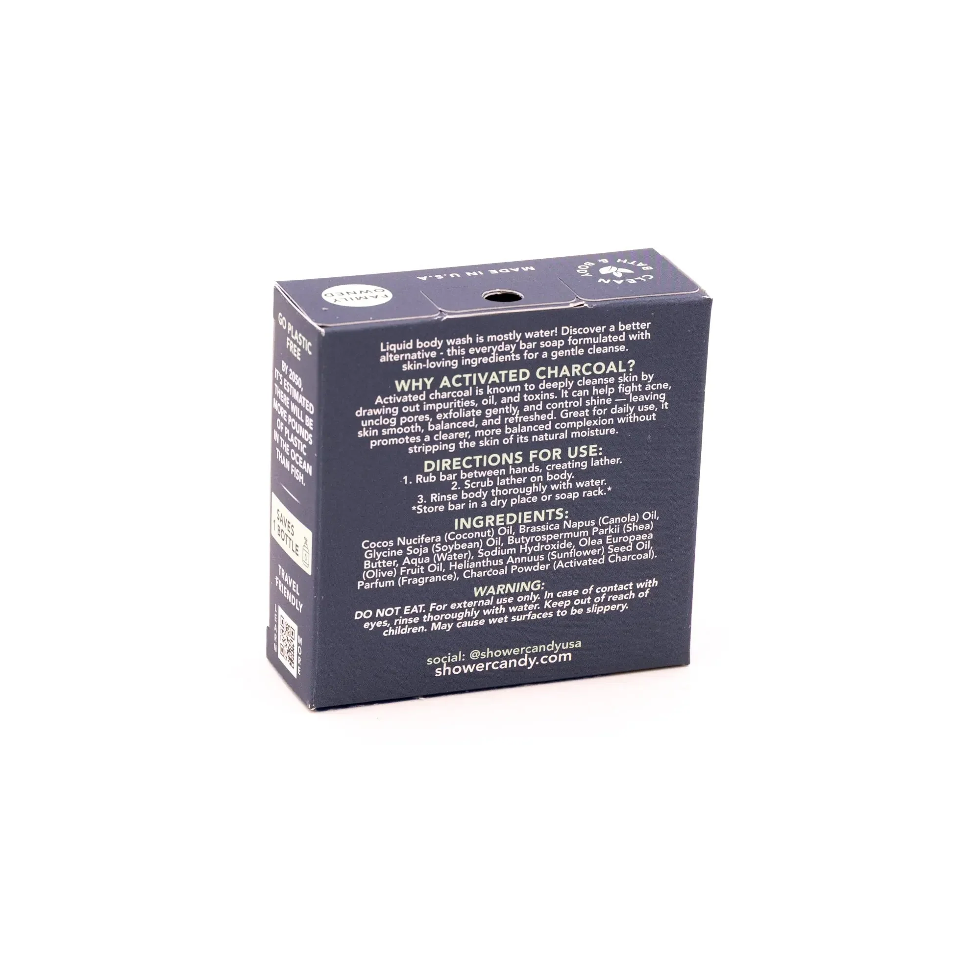 Aloe & Charcoal Body Wash Bar – Detoxifying Cleanse Daily - Image 2