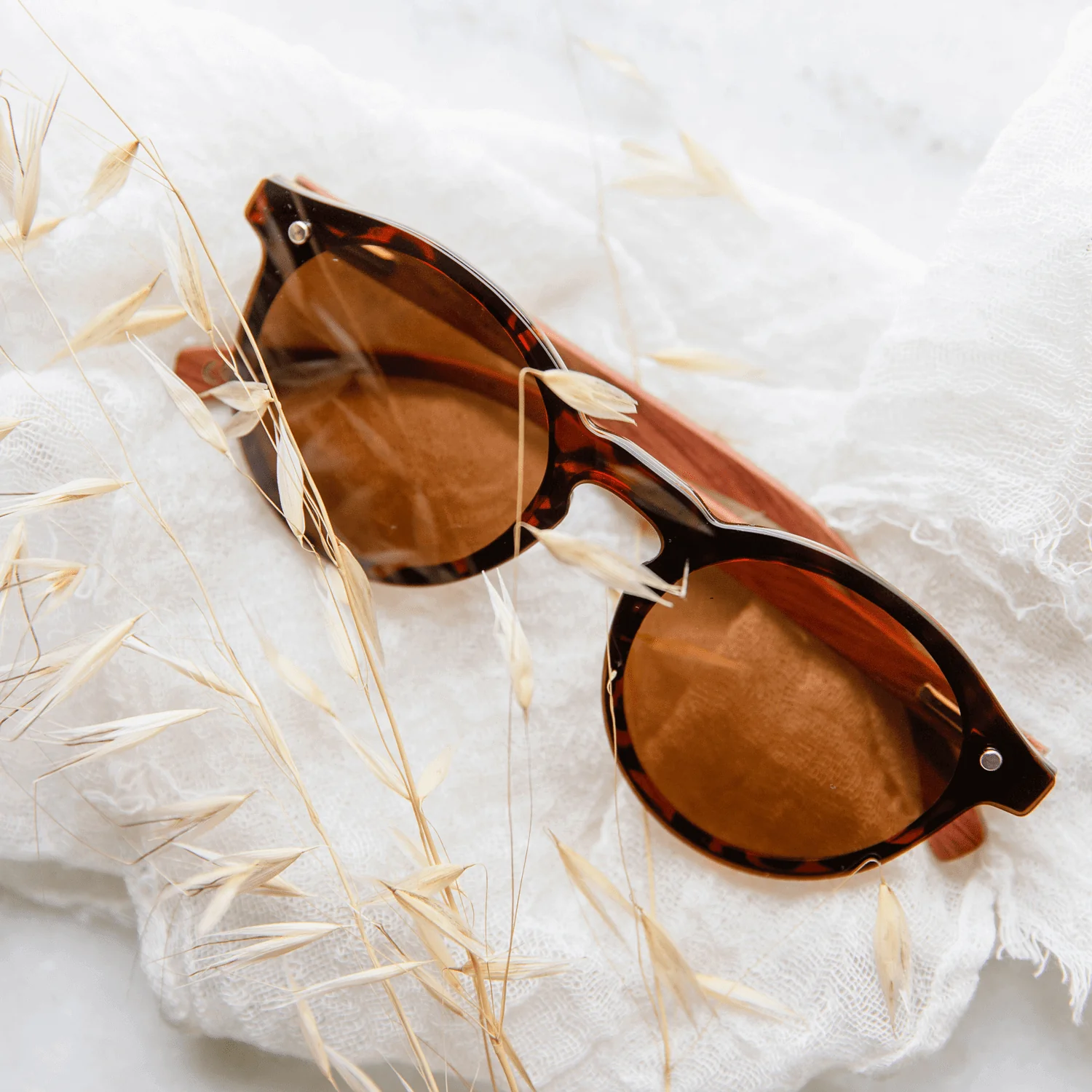 Alona - Wood and Bio Acetate Sunglasses - Image 12