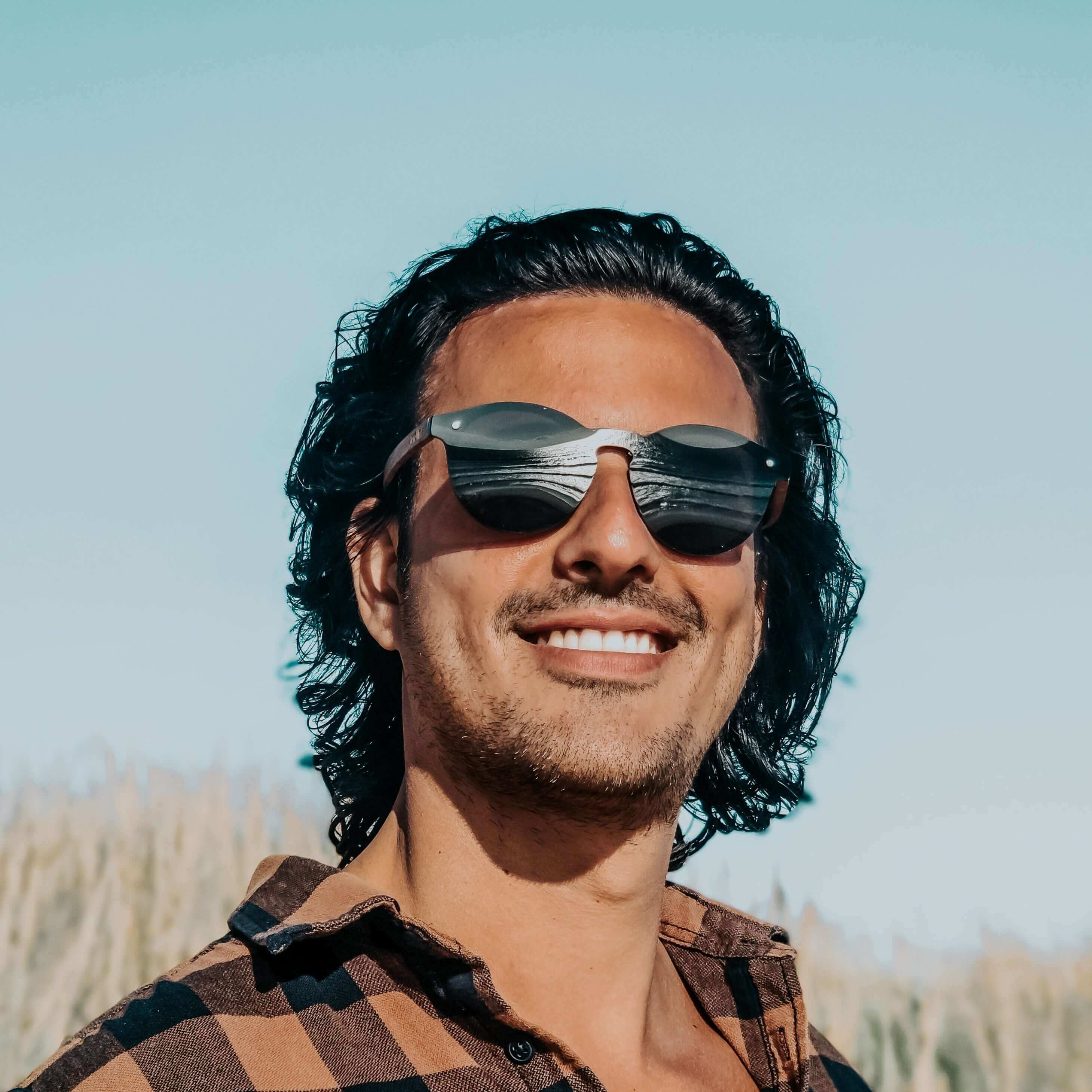 Alona - Wood and Bio Acetate Sunglasses - Image 9