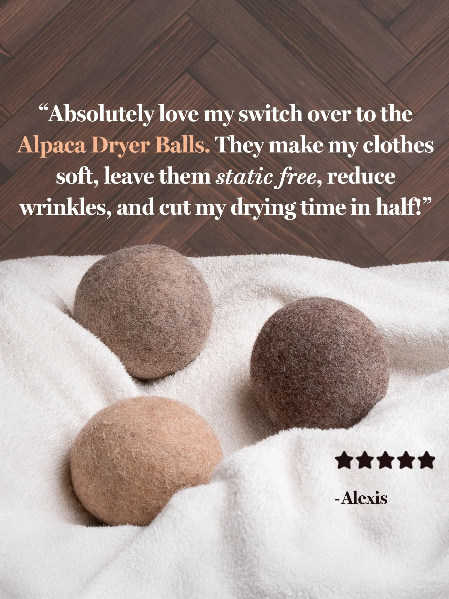 Alpaca Dryer Balls ( 3 pack ) - Image 11