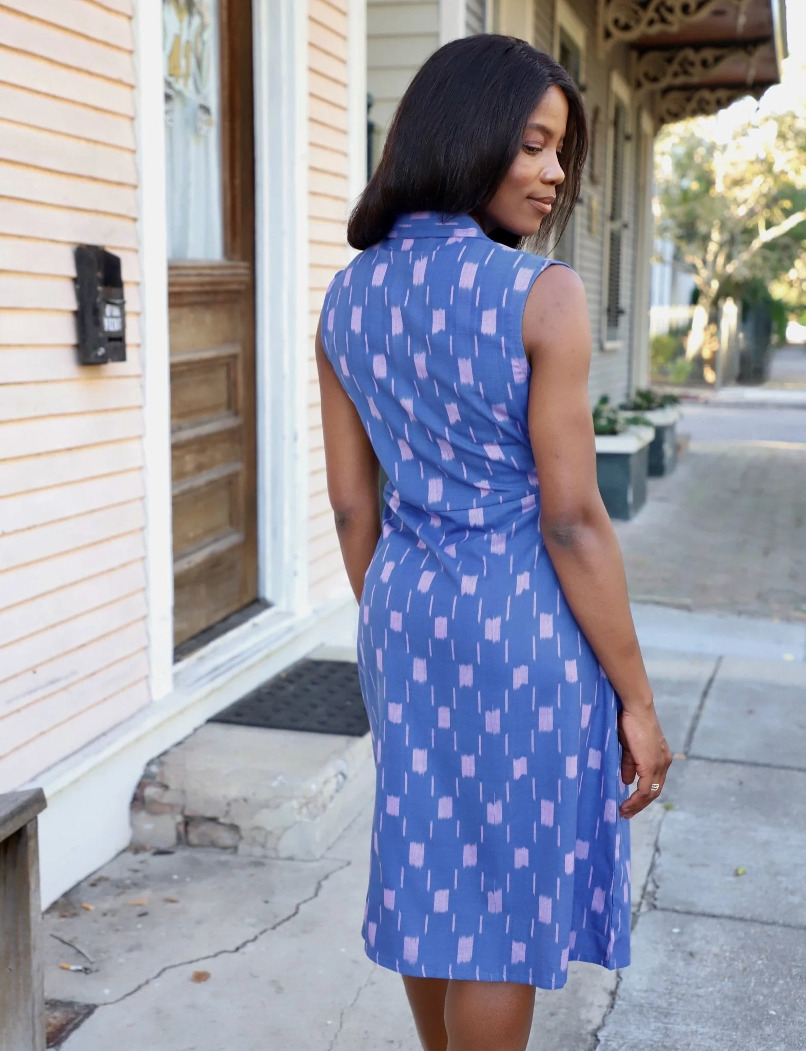 Anchor Away Wrap Dress - Image 3