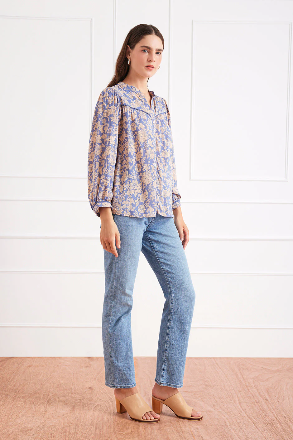 Anna Shirt in Daydreamer Floral - Image 2