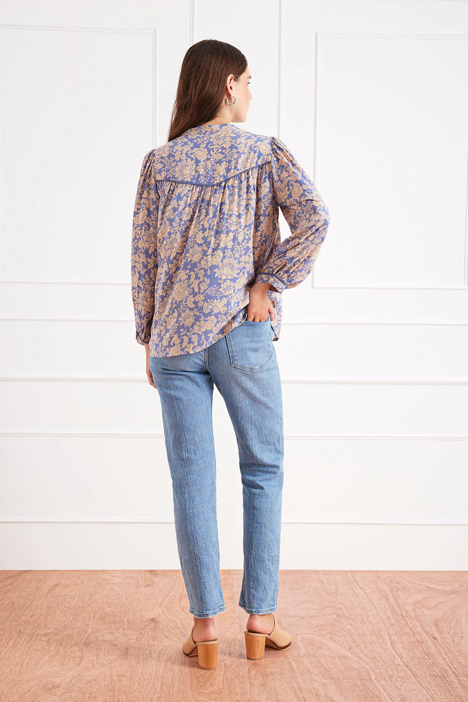 Anna Shirt in Daydreamer Floral - Image 4