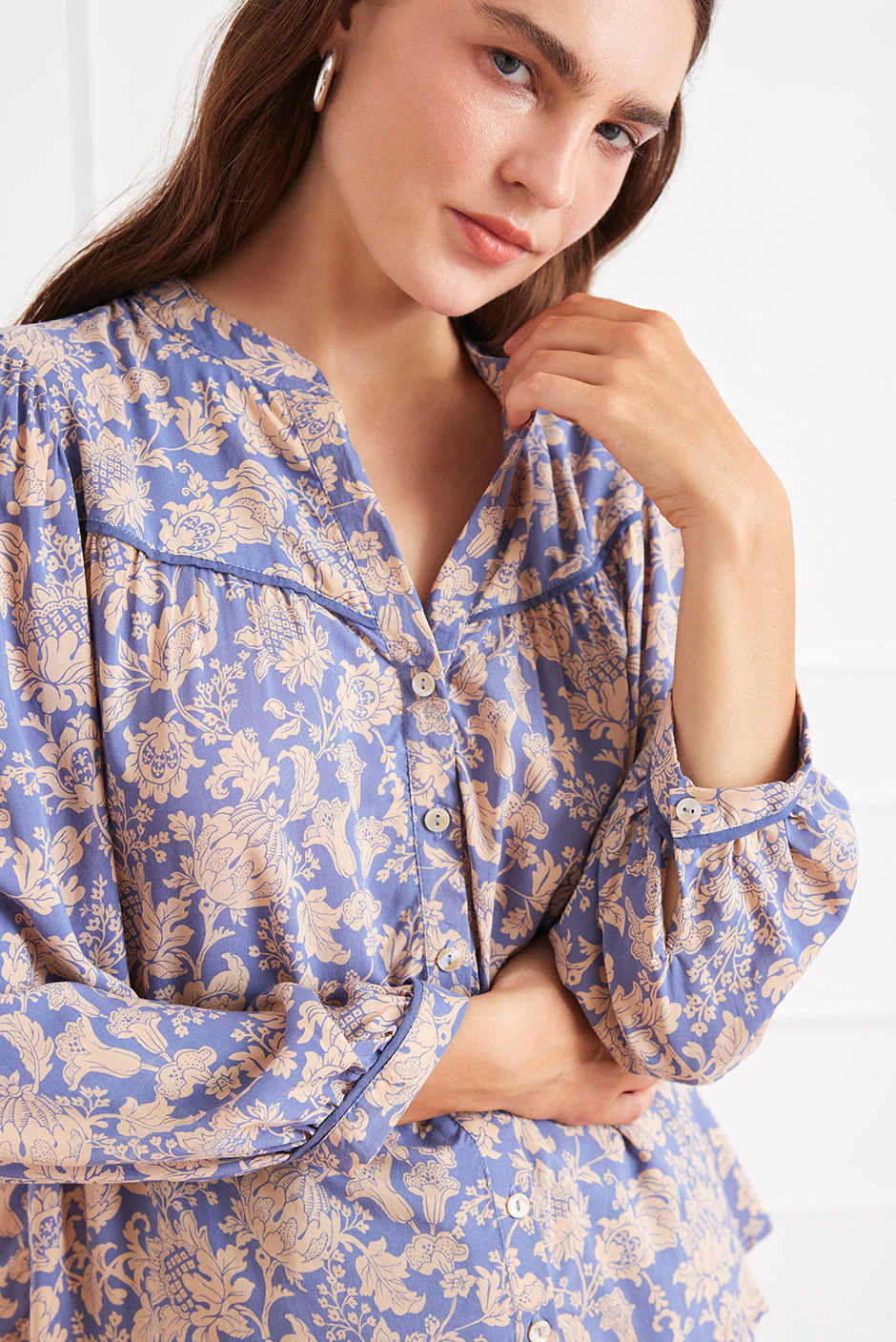 Anna Shirt in Daydreamer Floral - Image 5