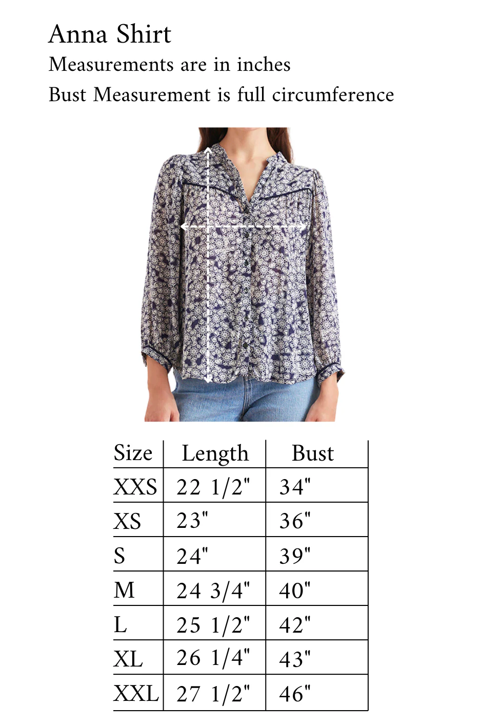 Anna Shirt in Water Lily - Image 5