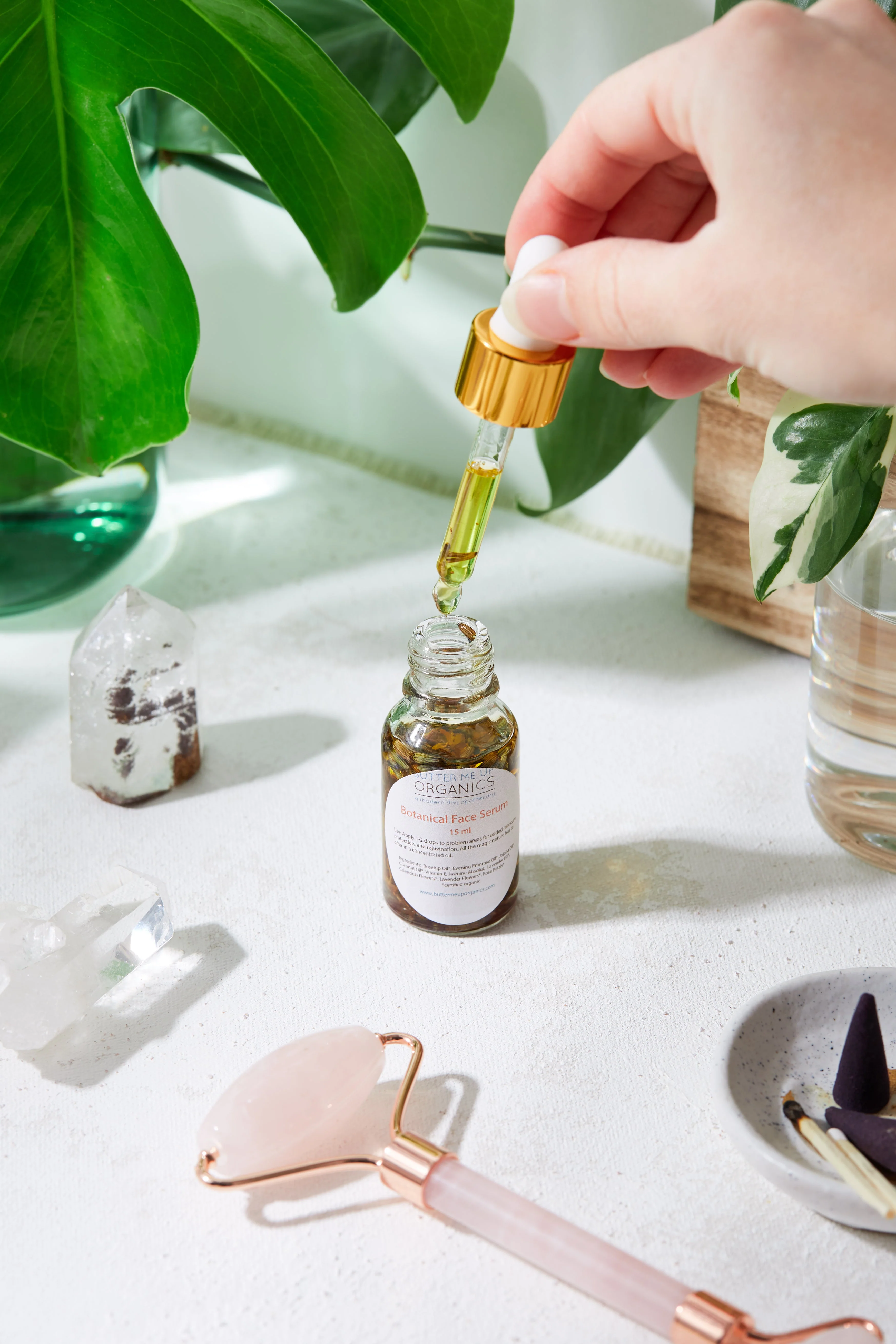 Anti Aging / Youth Serum / Facial Serum / Butter Me Up Organics / Botanical Serum / Herbal Oil / Fine Lines / Wrinkles / Face Oil Organic - Image 5