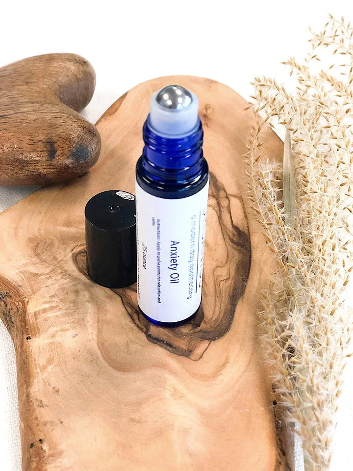 Anxiety Roller Ball / Organic Essential Oils For Anxiety / Anxiety Depression / Butter Me Up Organics - Image 2