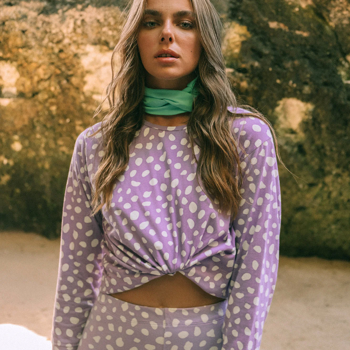 ARNOLDI Organic Cotton Sweatshirt, in Lilac Purple - Image 4