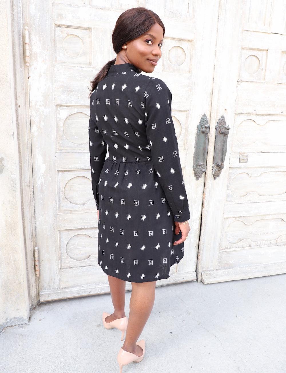Artemis Button Dress - FINAL SALE - Image 4