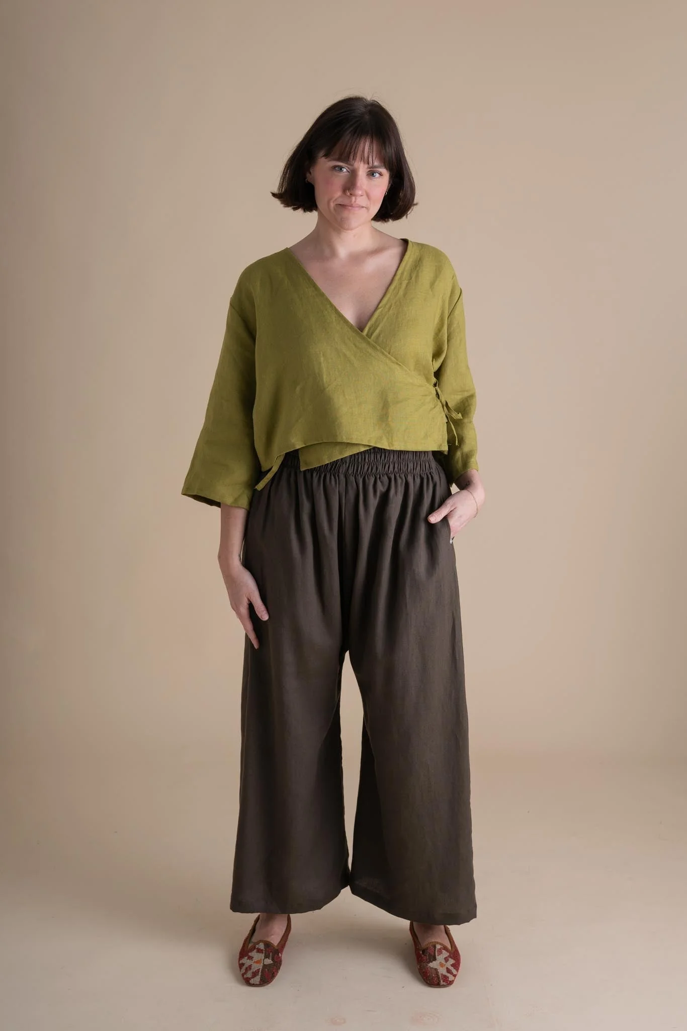 Artemis Top in Avocado - Image 6