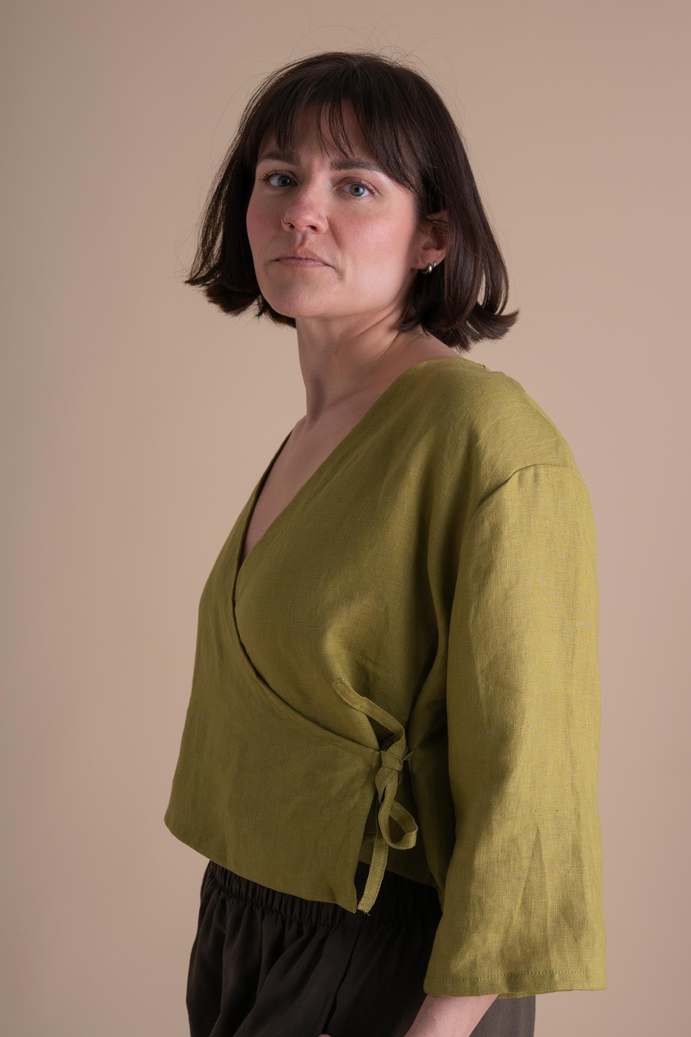 Artemis Top in Avocado - Image 7