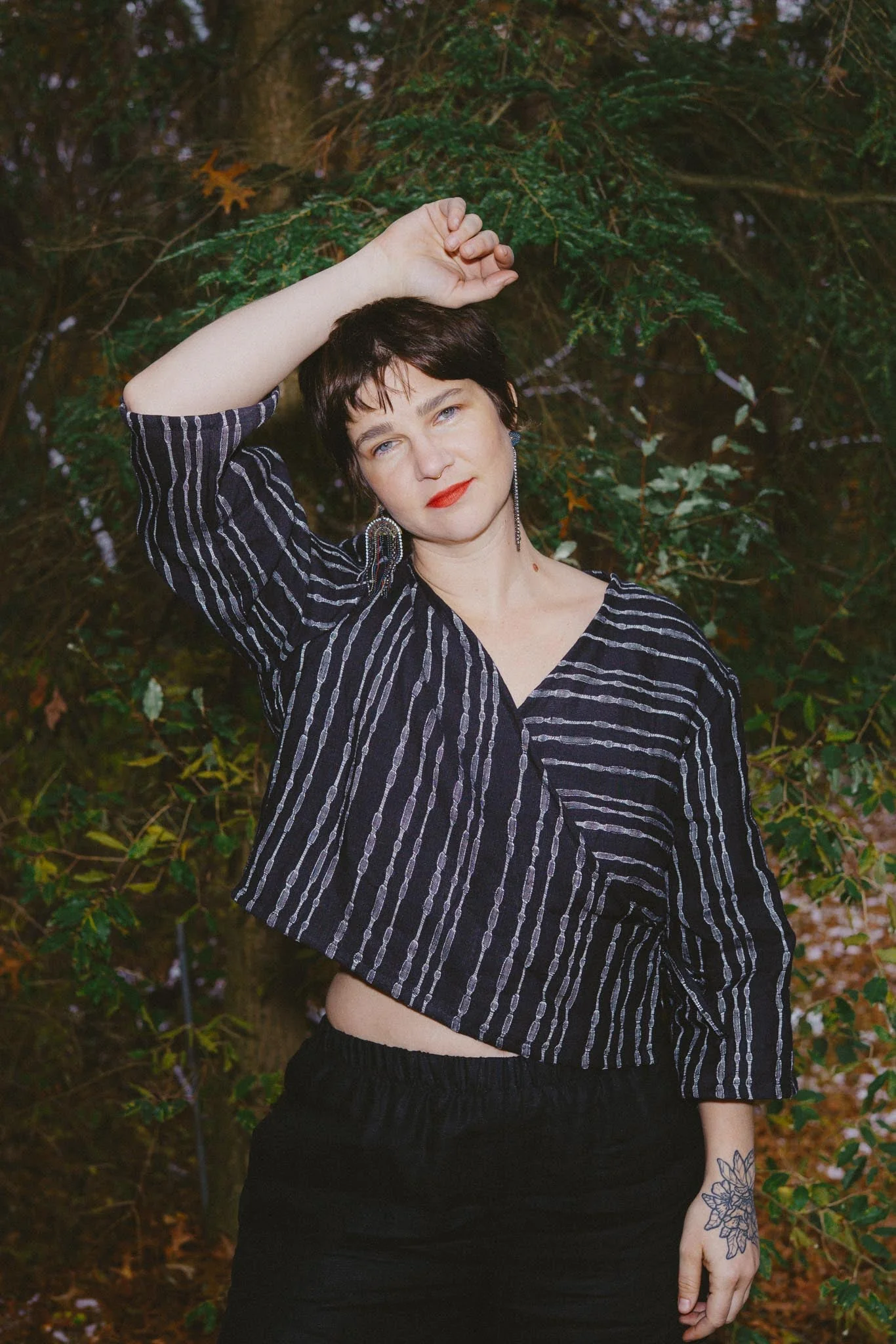 Artemis Top in Radio Stripe - Image 10