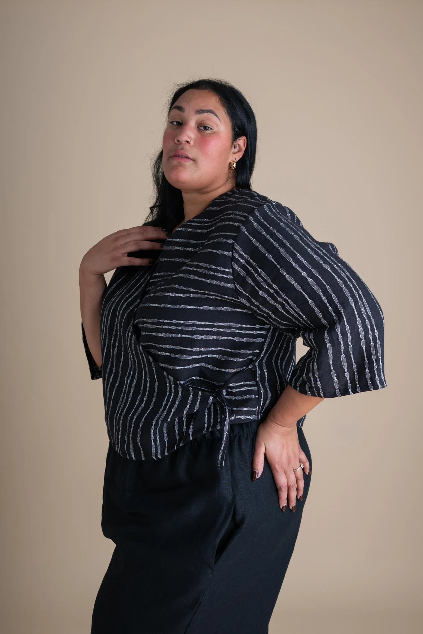 Artemis Top in Radio Stripe - Image 2