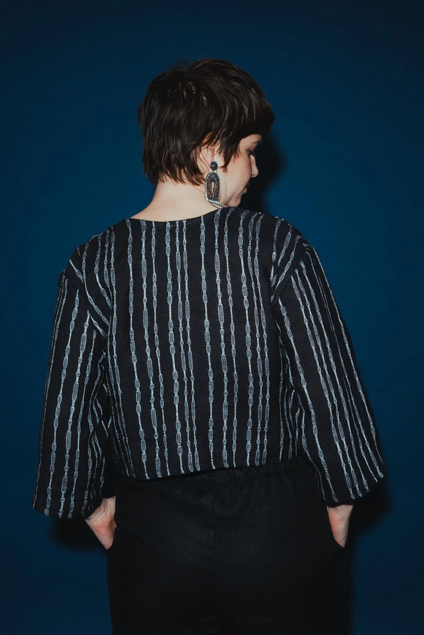 Artemis Top in Radio Stripe - Image 8