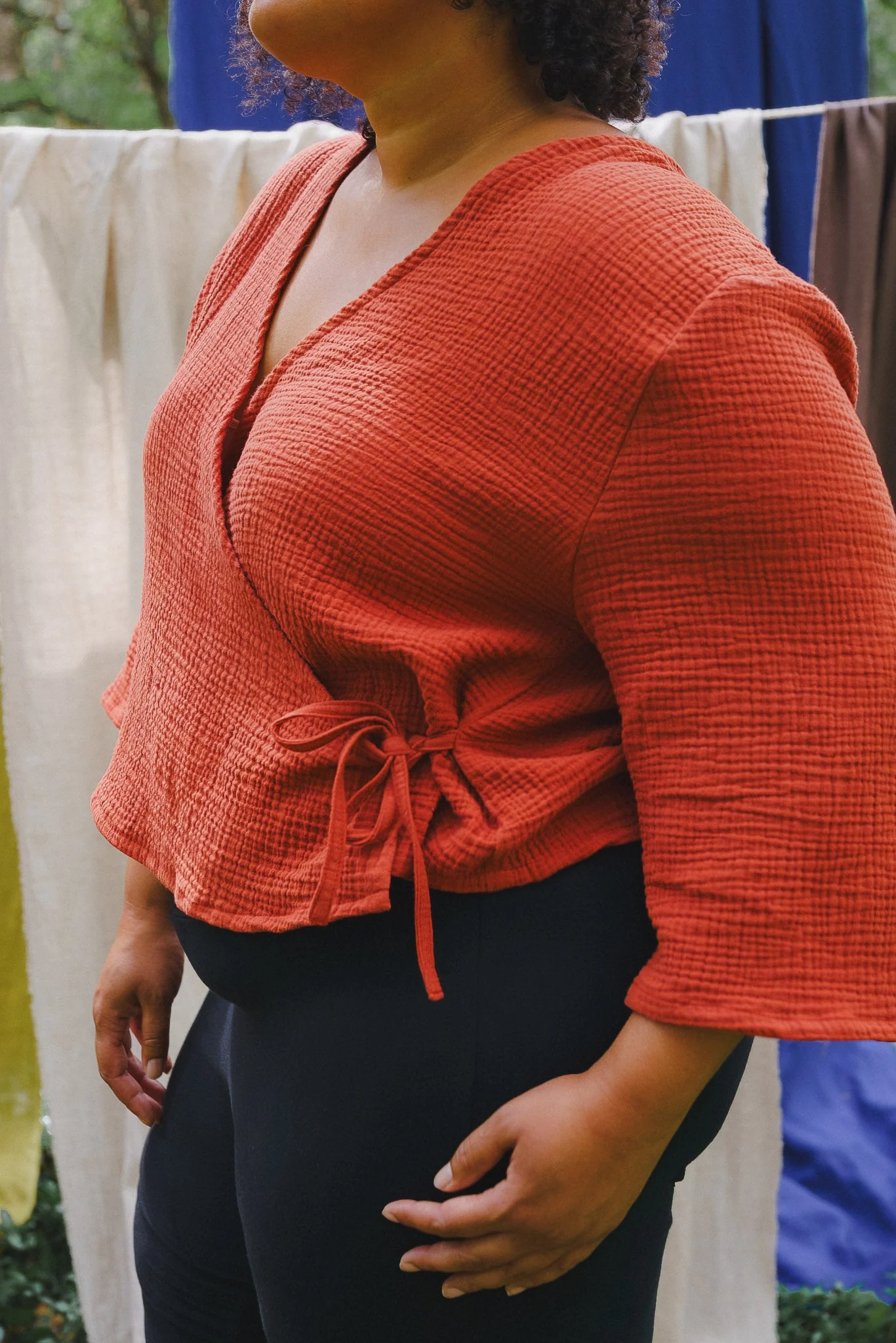 Artemis Top in Saffron - Image 2