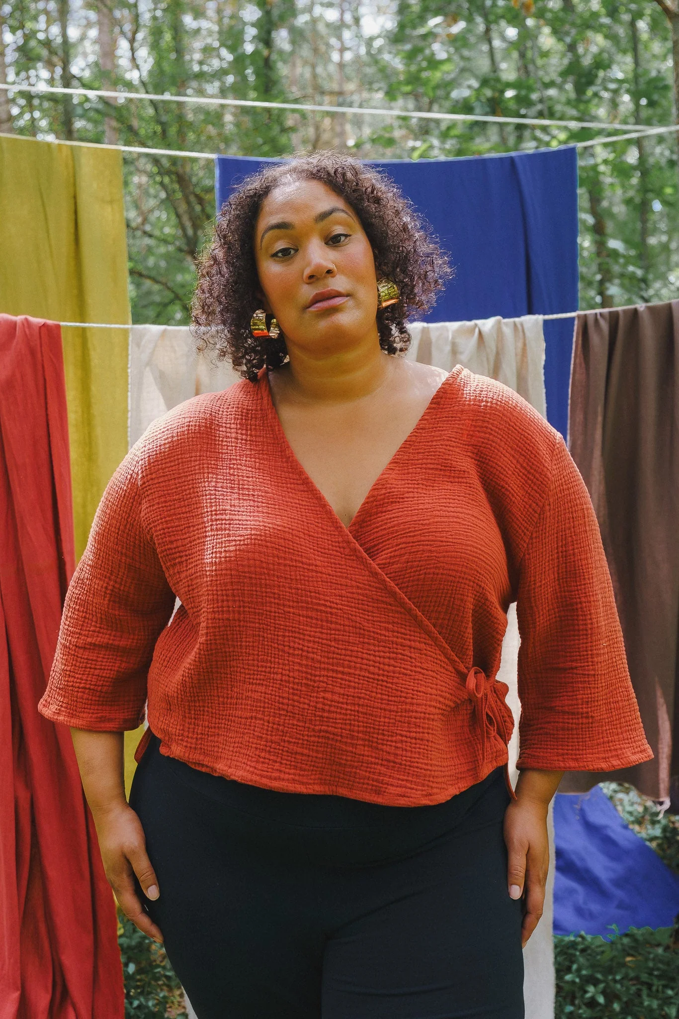 Artemis Top in Saffron - Image 3