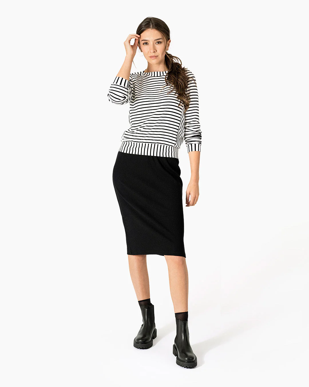 Arva Stripe Sweatshirt - Image 3