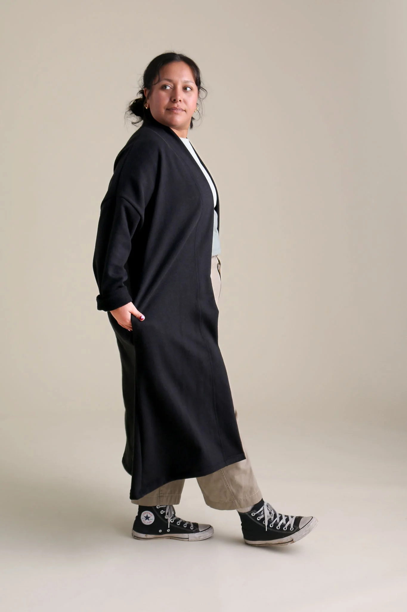 Aspen Duster in Black - Image 3