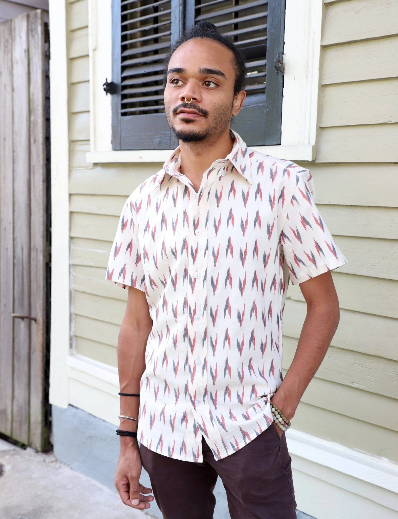 Aspen Men's Button Down Shirt - Image 2