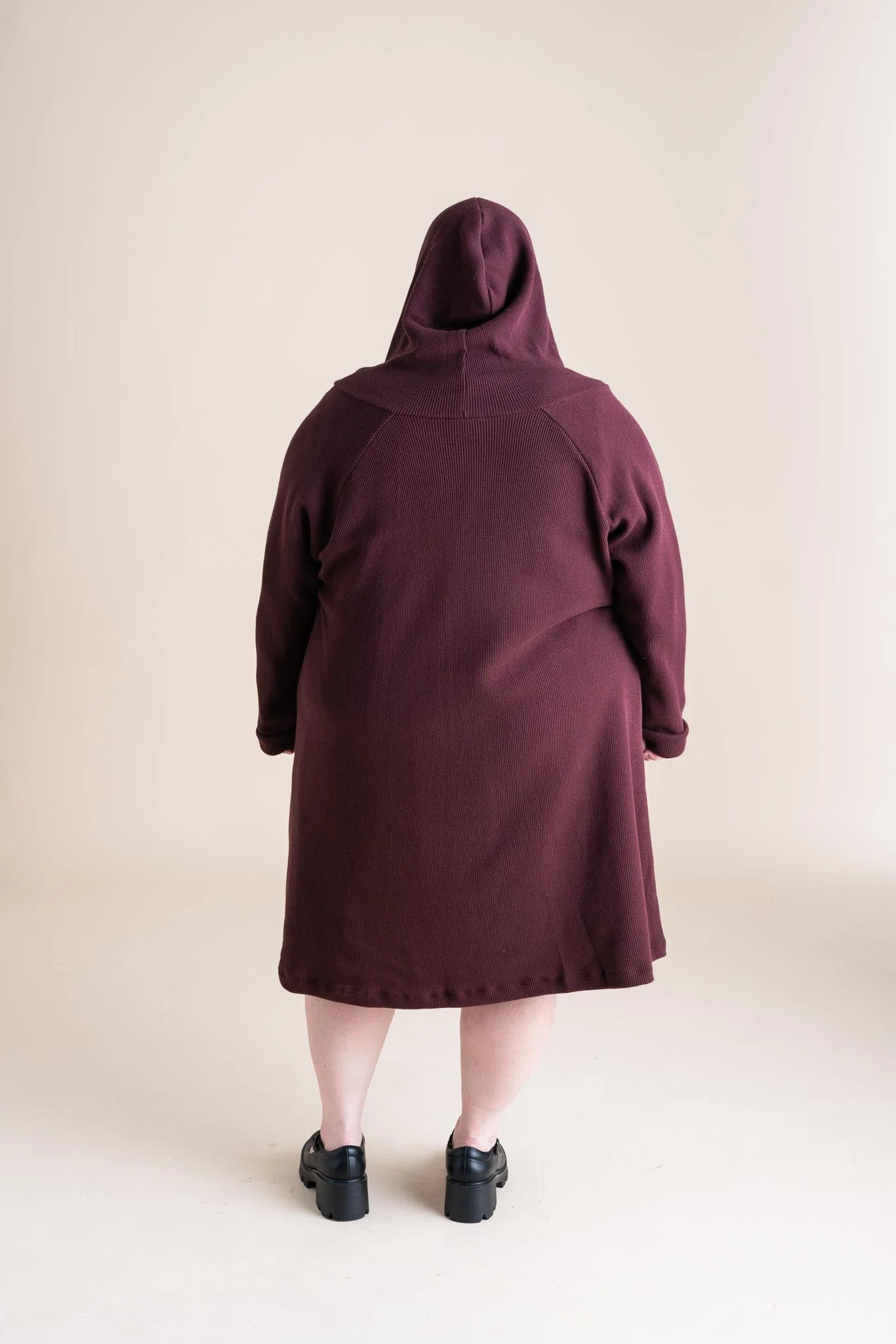 Atlas Cardigan in Wine - Image 5