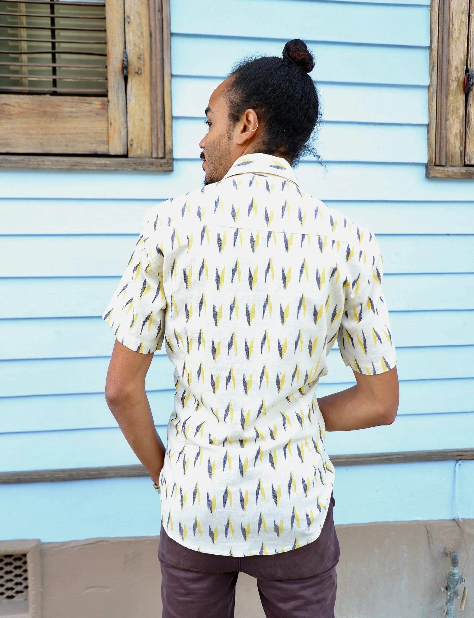 August Men's Button Down Shirt - Image 3