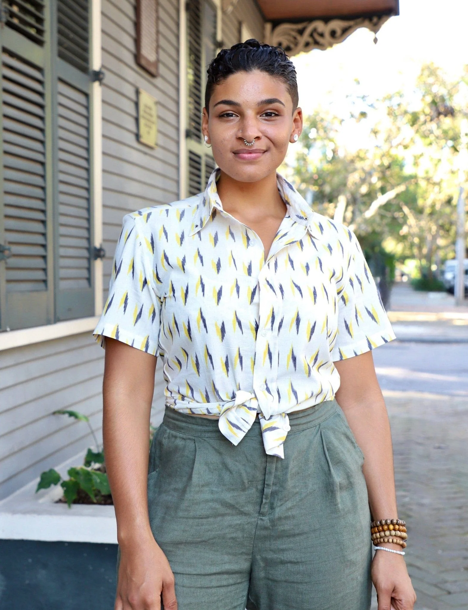 August Men's Button Down Shirt - Image 5