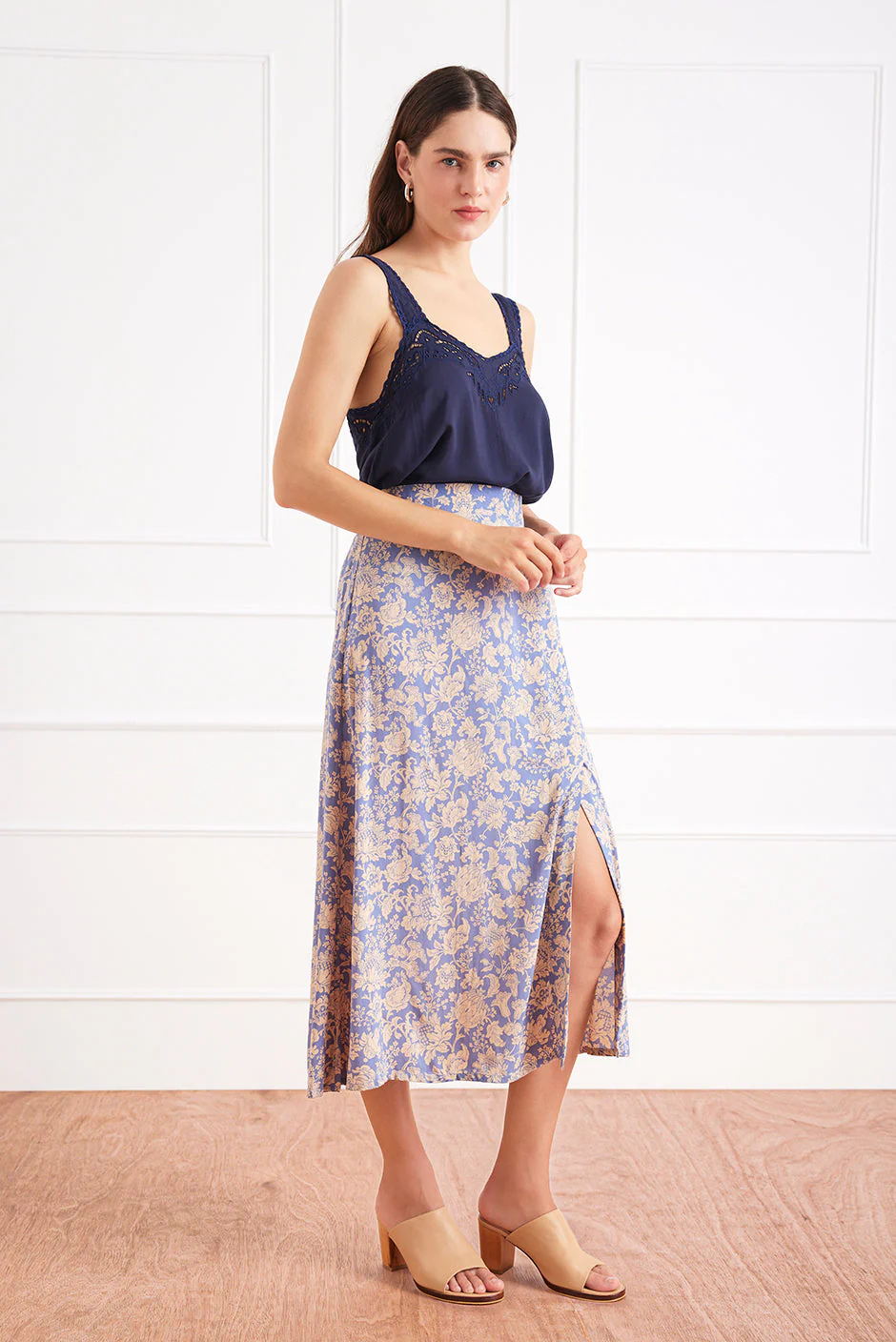 Avery Skirt in Daydreamer Floral - Image 4
