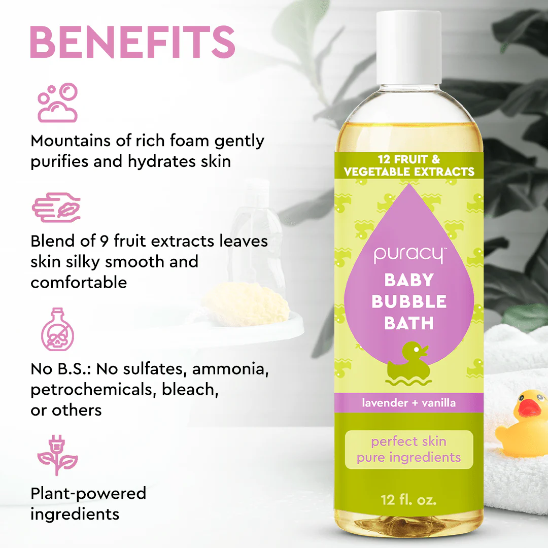 Baby Bubble Bath (Hypoallergenic) - Image 4
