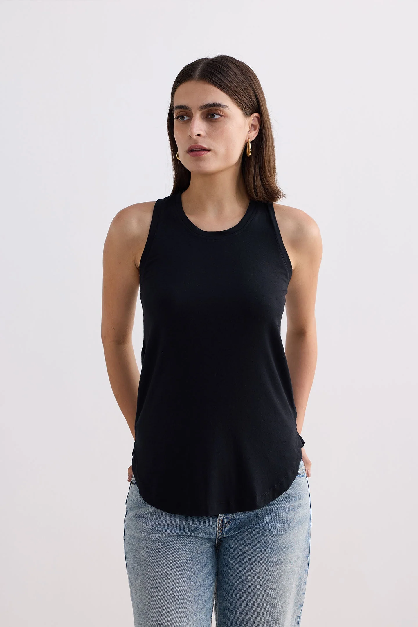 Back to Basics Top in Black - Image 10