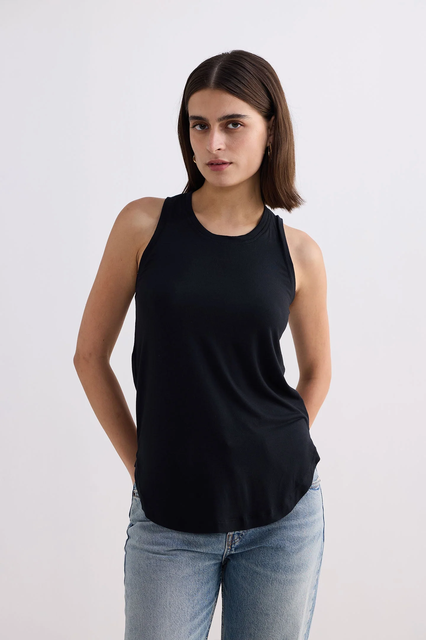 Back to Basics Top in Black - Image 11