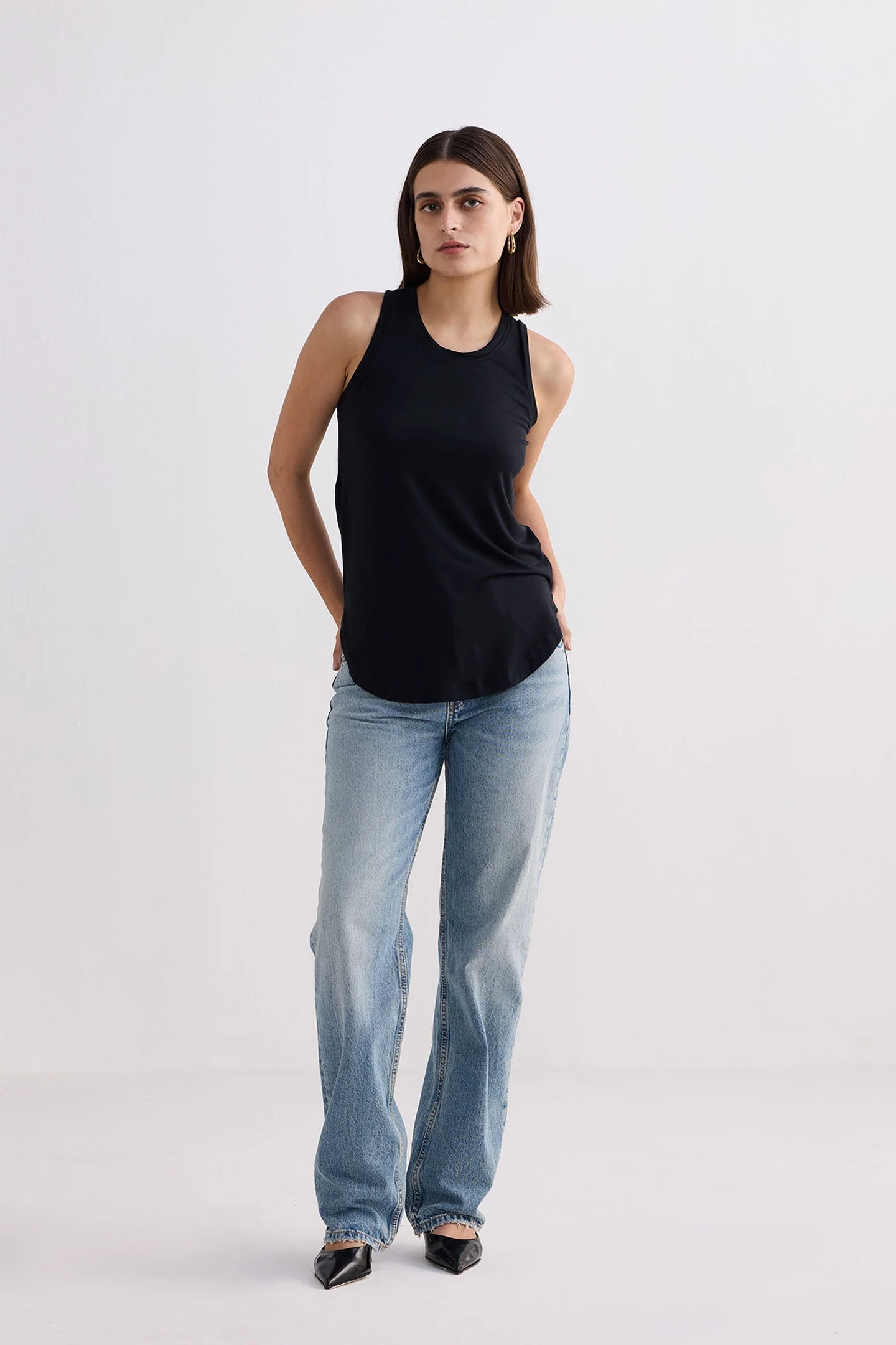 Back to Basics Top in Black - Image 5