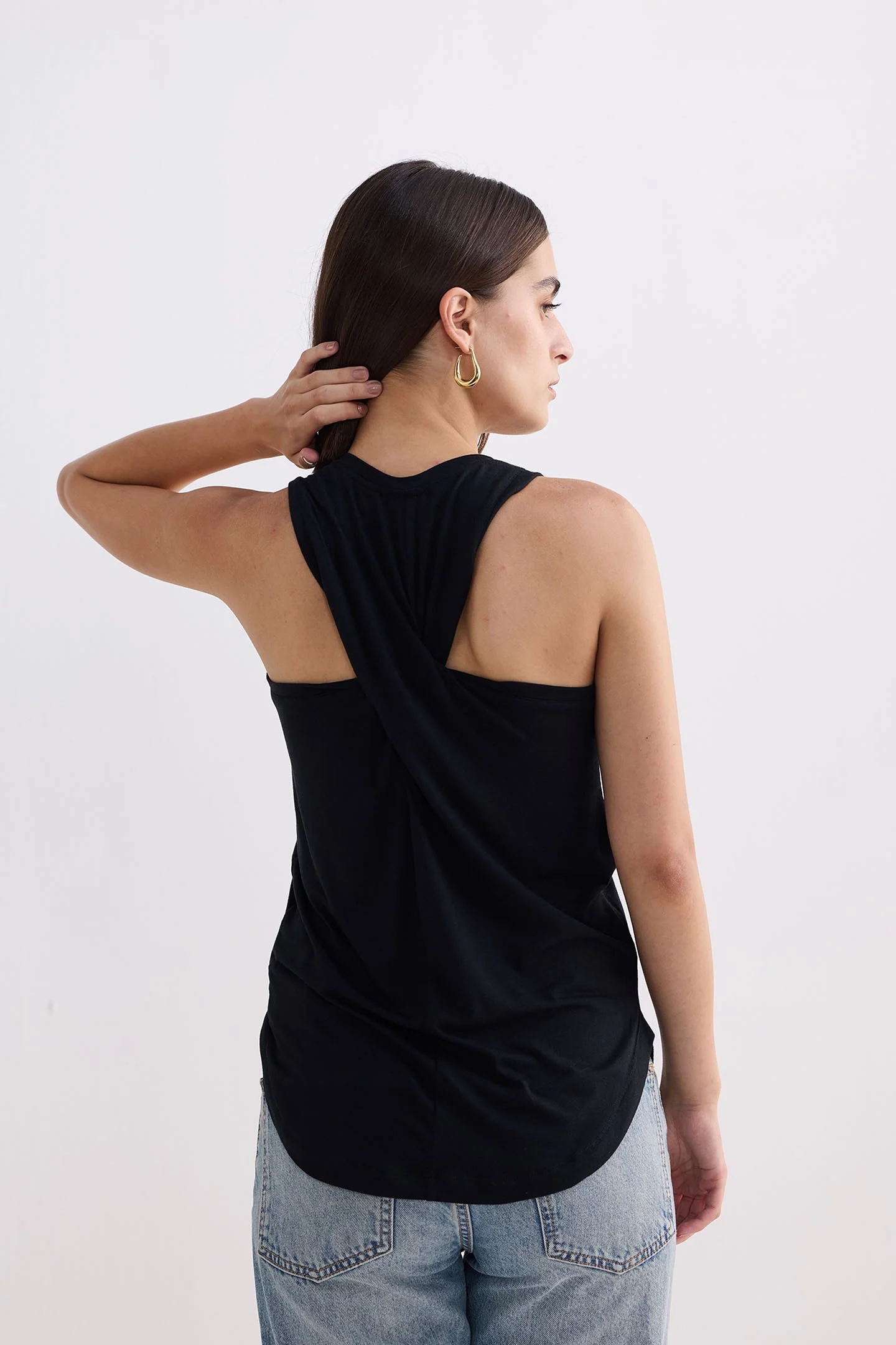 Back to Basics Top in Black - Image 7