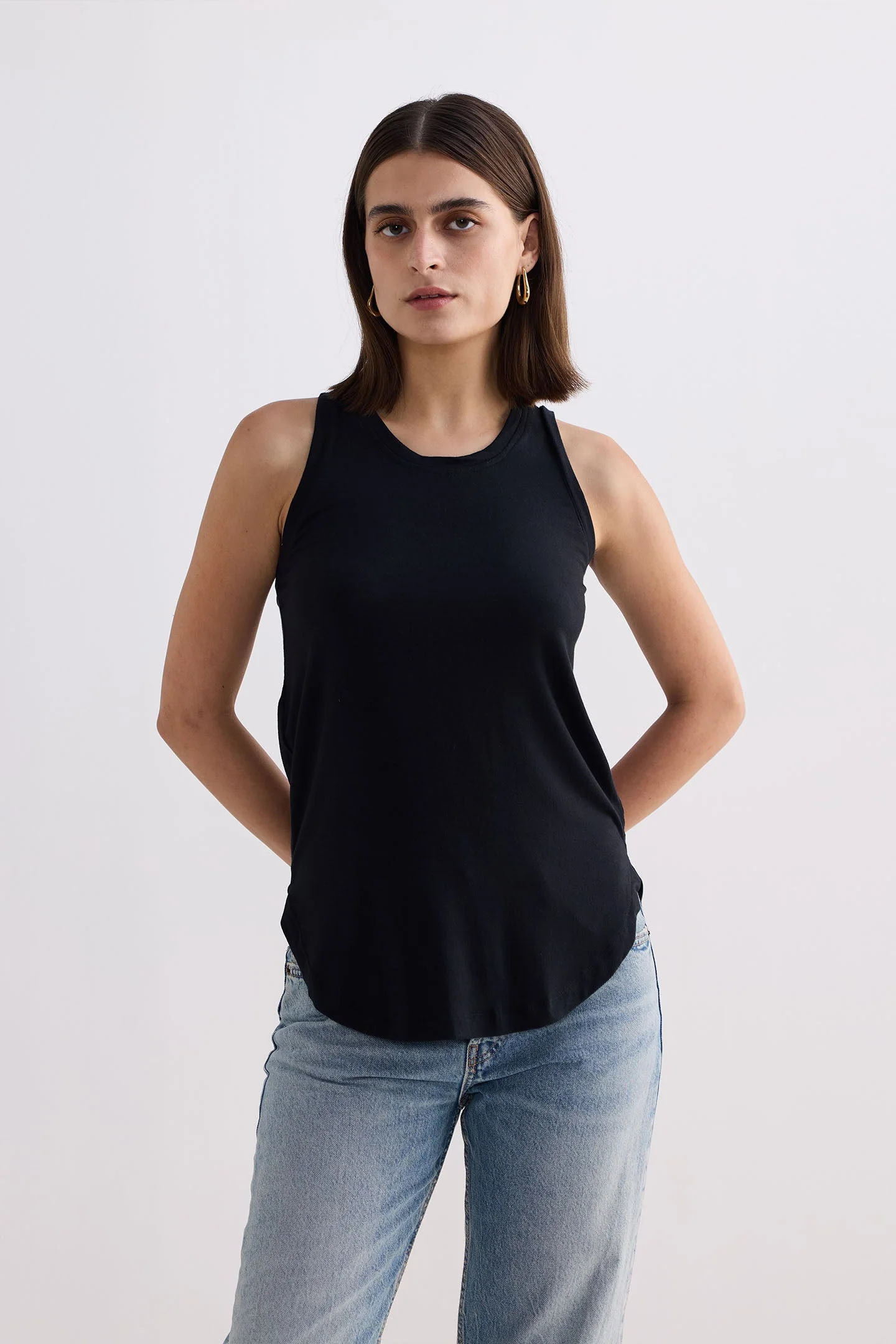 Back to Basics Top in Black - Image 8