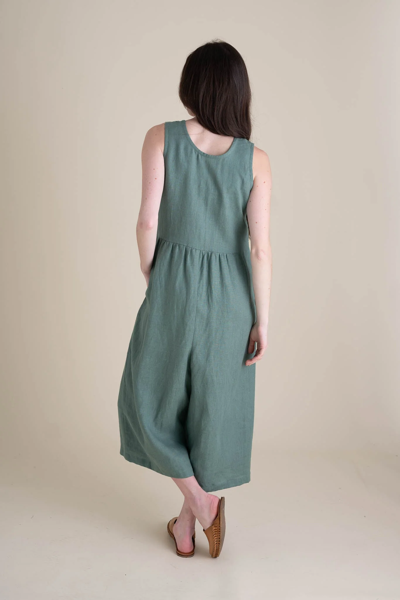 Backyard Jumpsuit in Agave - Image 4
