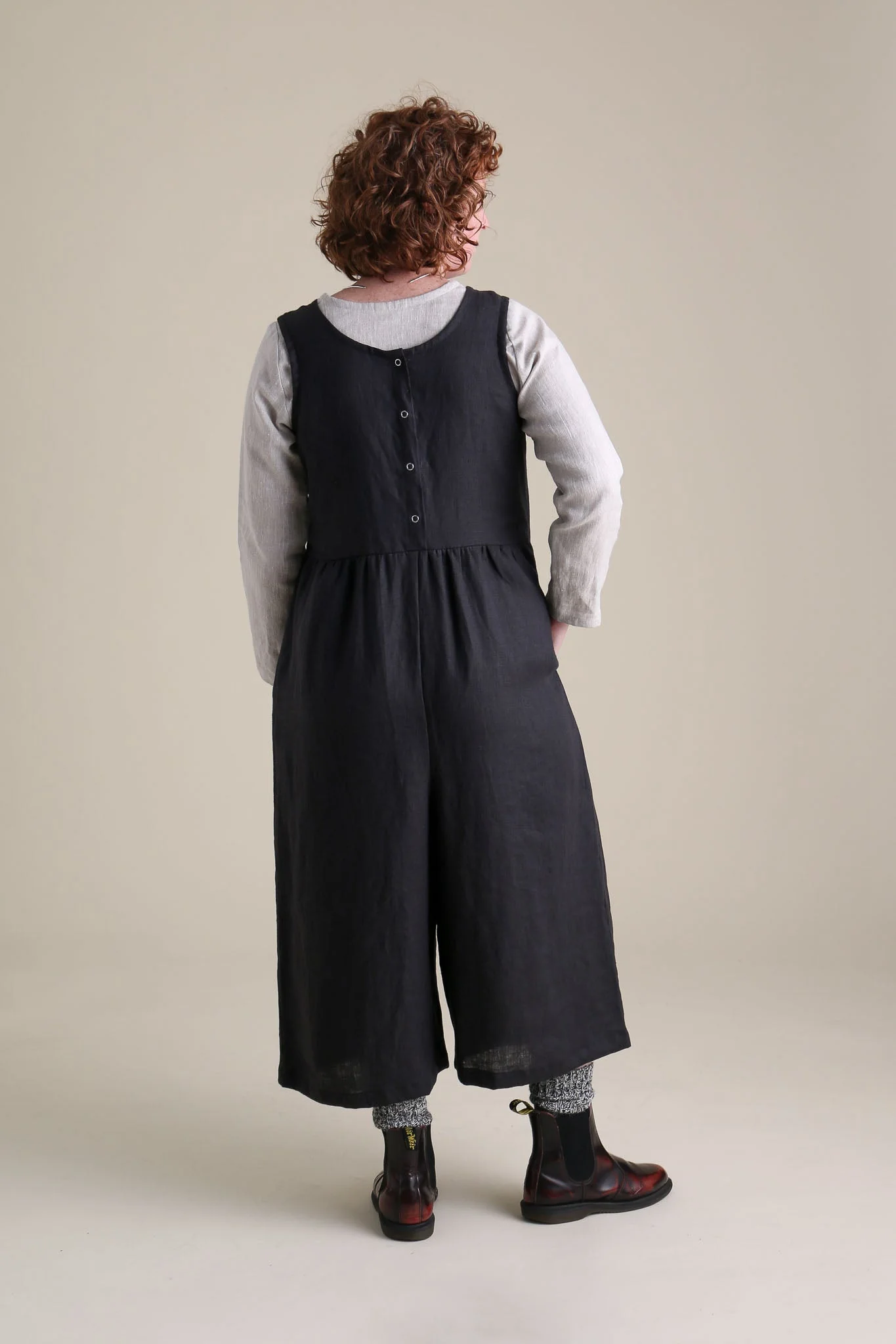 Backyard Jumpsuit in Black - Image 3