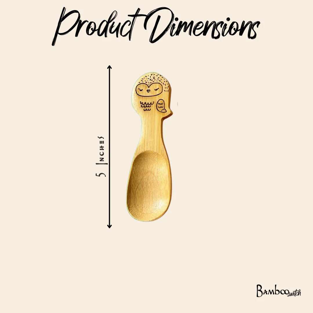 Bamboo Animal Kids Spoons - Image 18