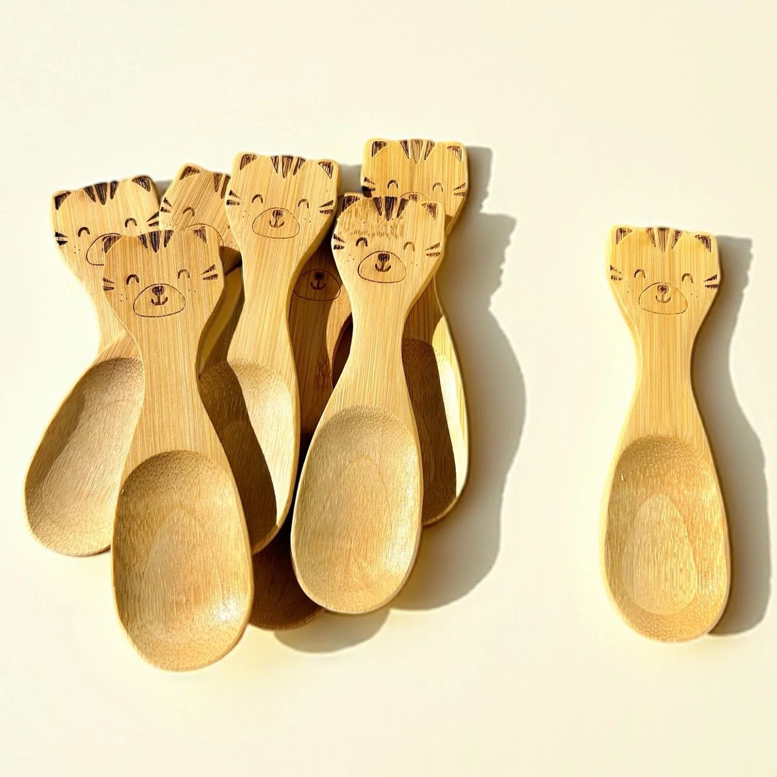 Bamboo Animal Kids Spoons - Image 4