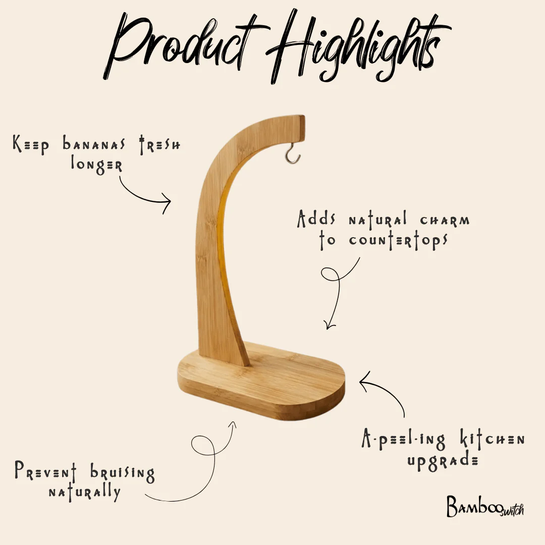 Bamboo Banana Hanger - Image 5