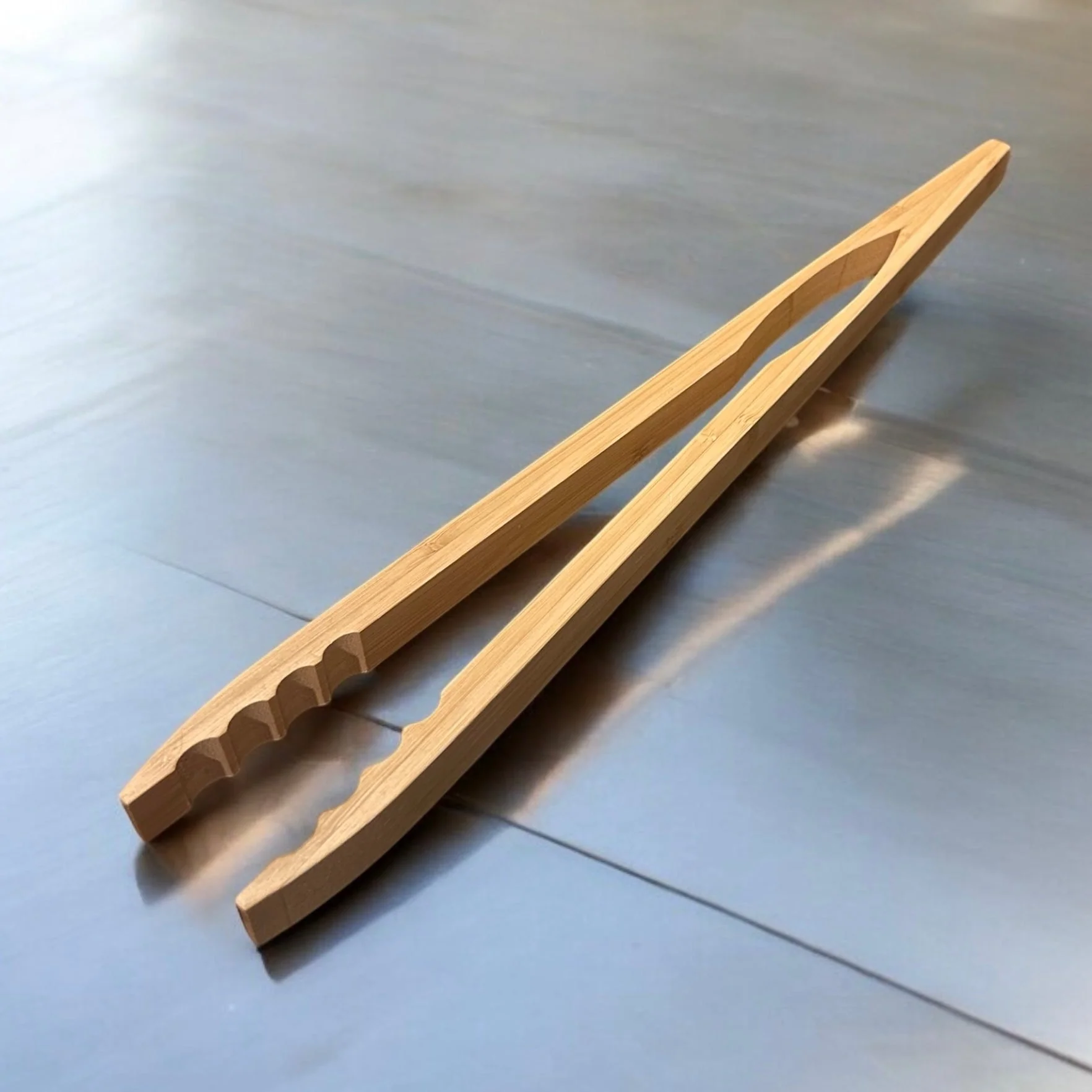 Bamboo Barbecue Grilling Tong 19" - Image 3